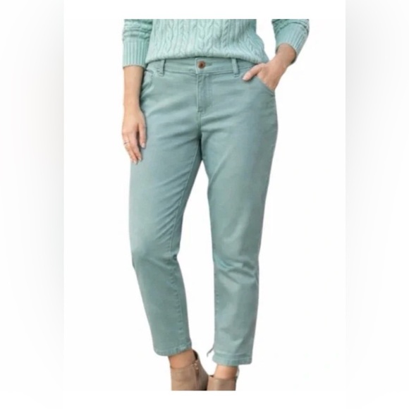 J. Jill Denim - NWT J. Jill Seafoam Authentic fit ankle Pants